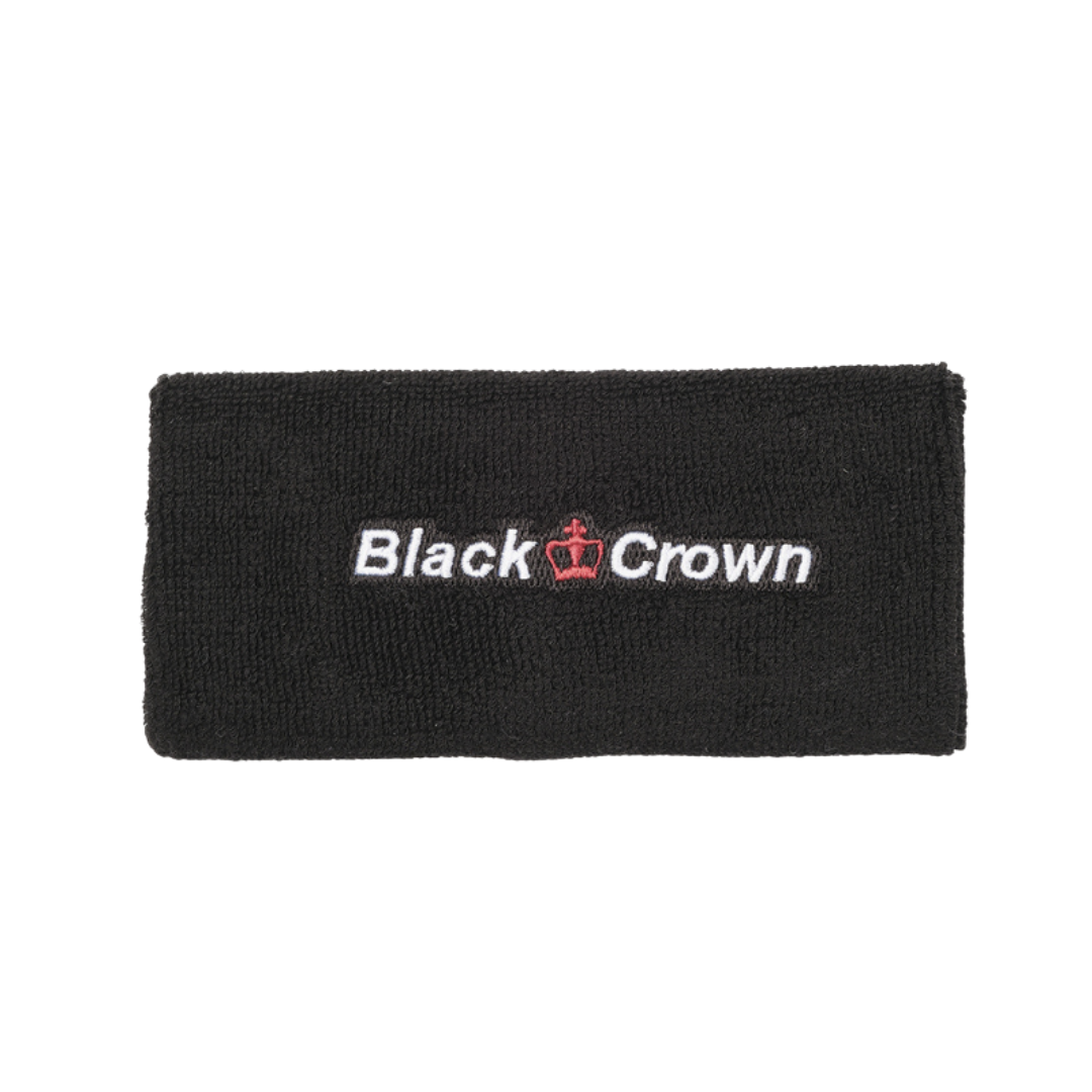 Poignets Éponge Black Crown Long Noir x2