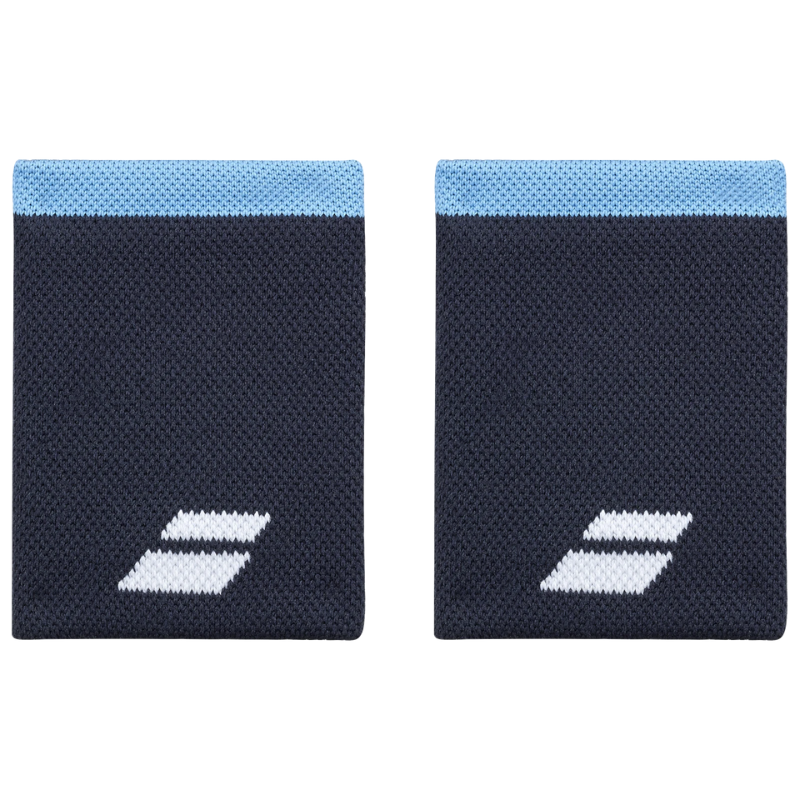 Poignets Éponge Babolat Logo Jumbo Bleu 2025 x2