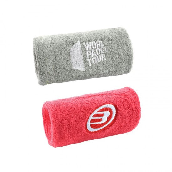 Poignet Éponge Bullpadel World Padel Tour Gris Rouge