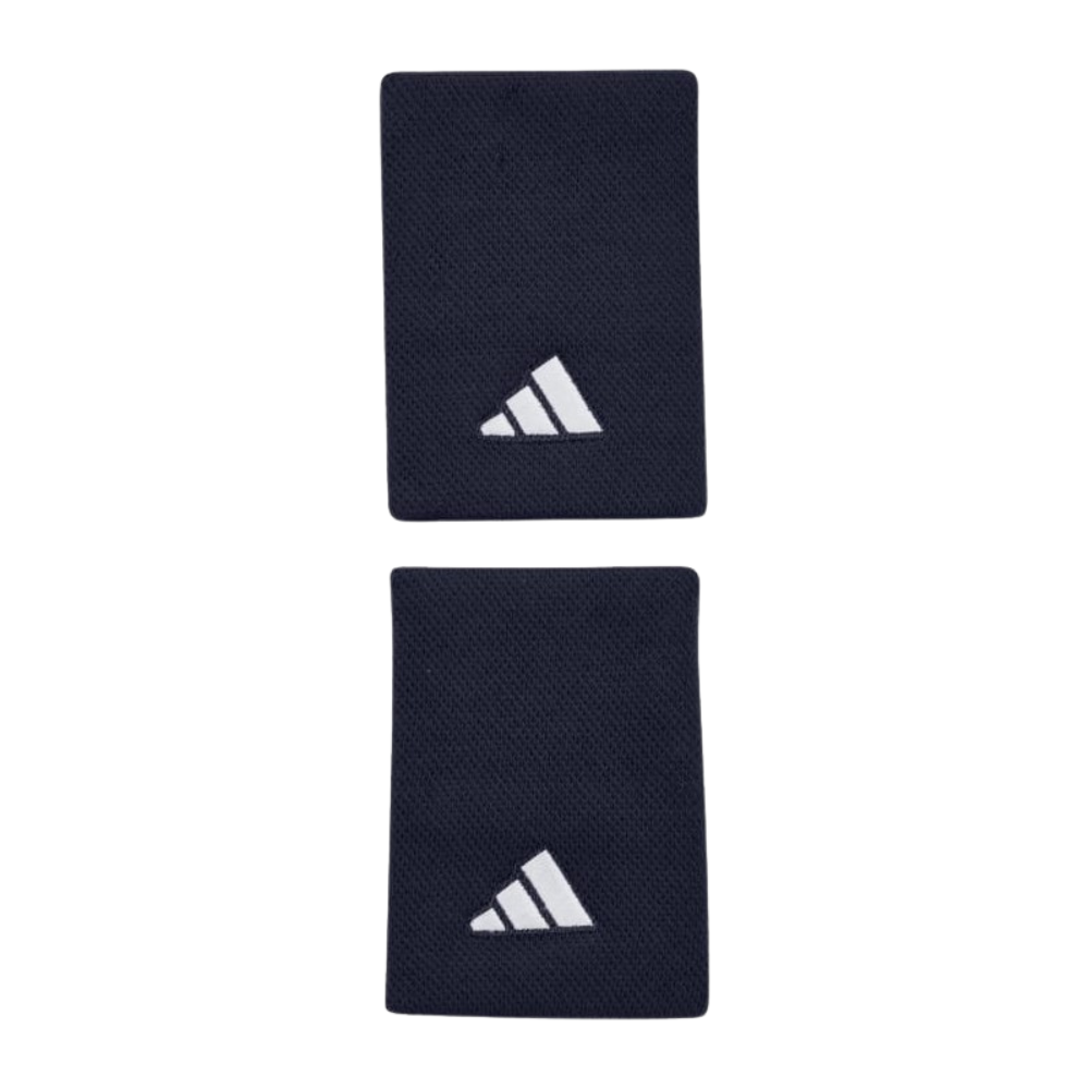 Poignets Éponge Adidas L Bleu Marine x2