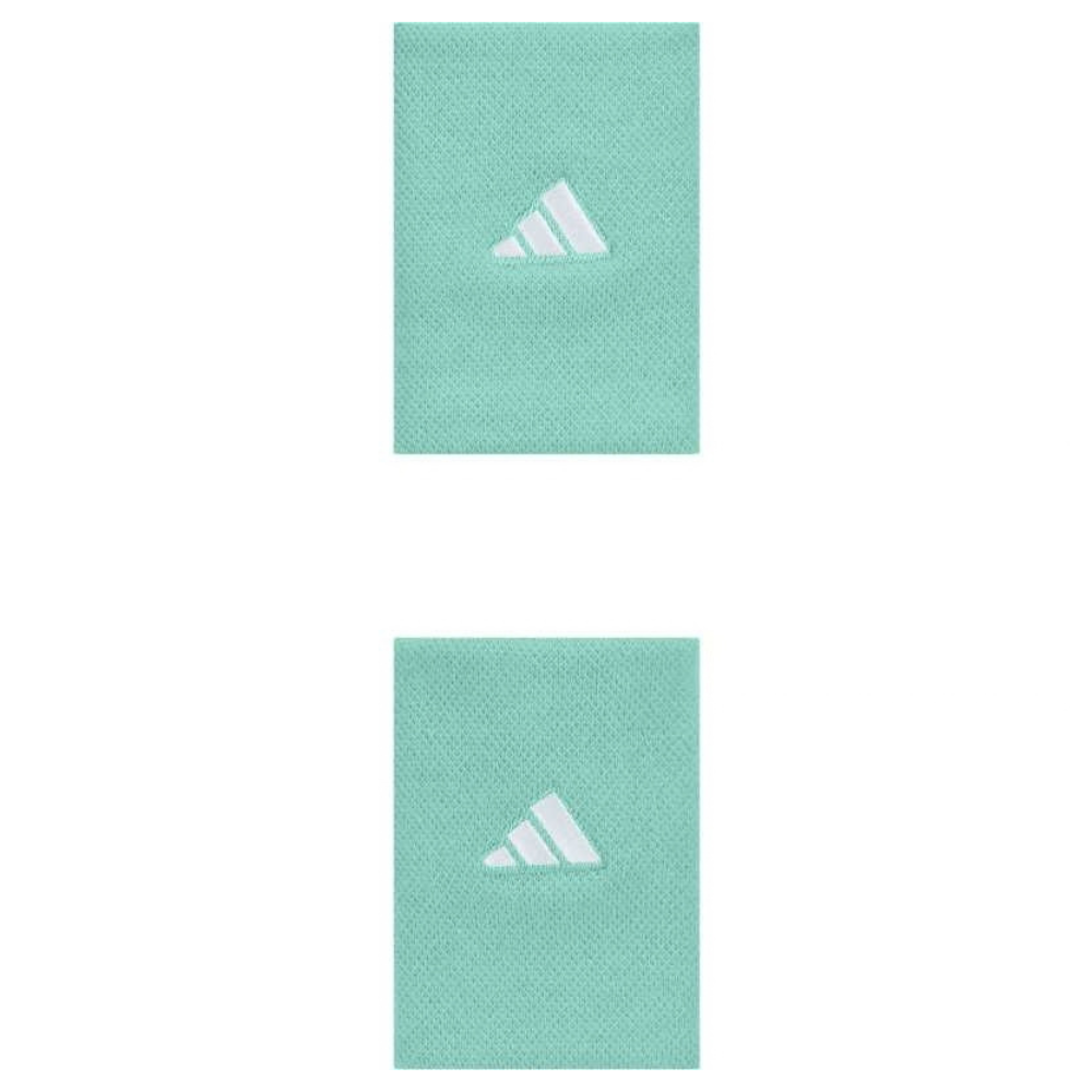 Poignets Éponge Adidas L Vert/Blanc x2 - Esprit Padel Shop