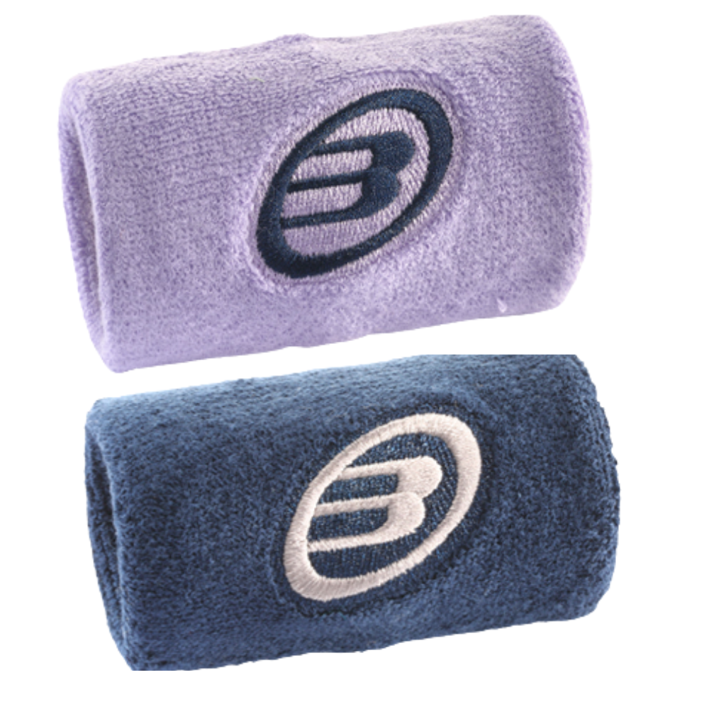 Poignets Éponge Bullpadel BPMU 263 Violet/Bleu x2