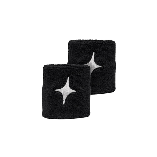 Poignets Éponge Starvie Star Noir/Blanc 2025 x2