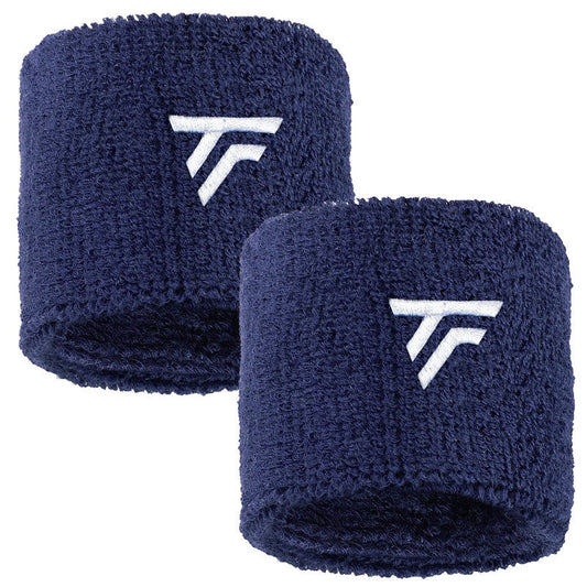 Poignets Éponge Tecnifibre Bleu Marine x2