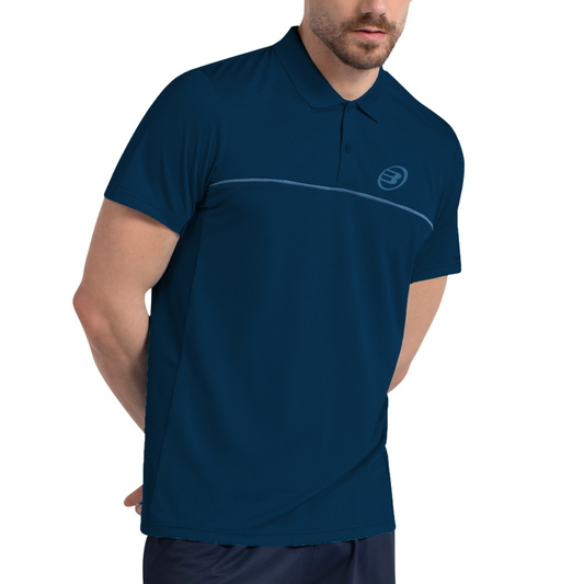 Polo Bullpadel Cacine Bleu Marine