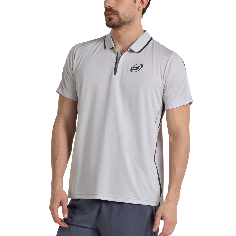 Polo Bullpadel Merte Gris Clair