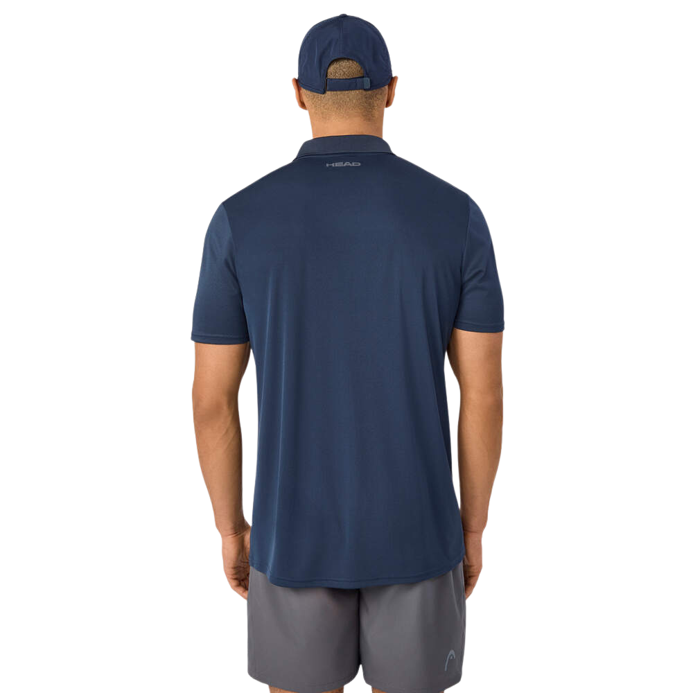 Polo Head Club Tech Bleu Marine