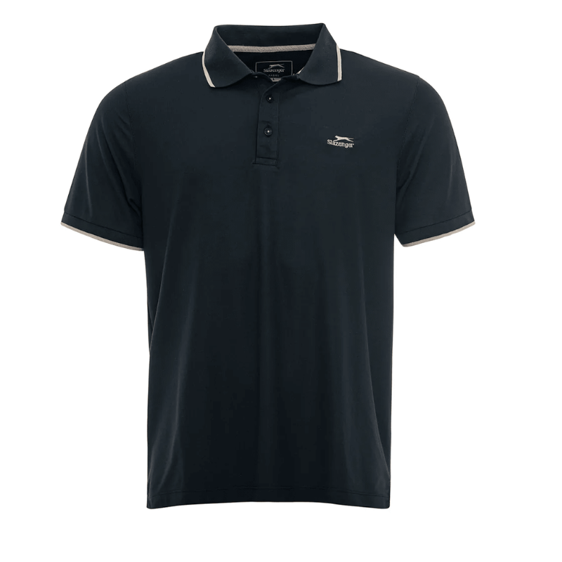 Polo Slazenger Court Noir Panthère