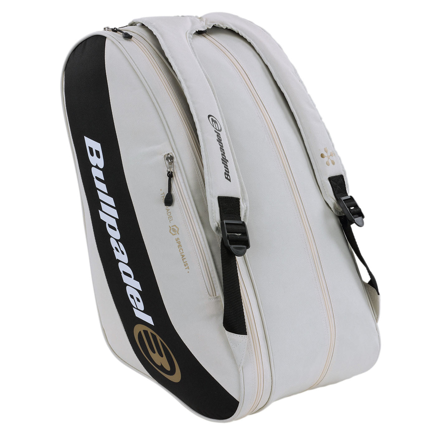 Sac de padel Bullpadel Tour Premier Padel Blanc