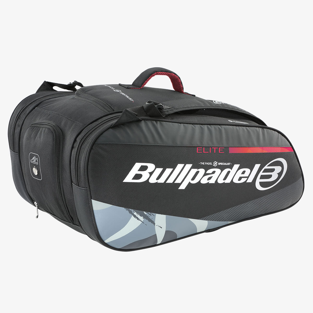 Sac de padel Bullpadel Elite noir 2023
