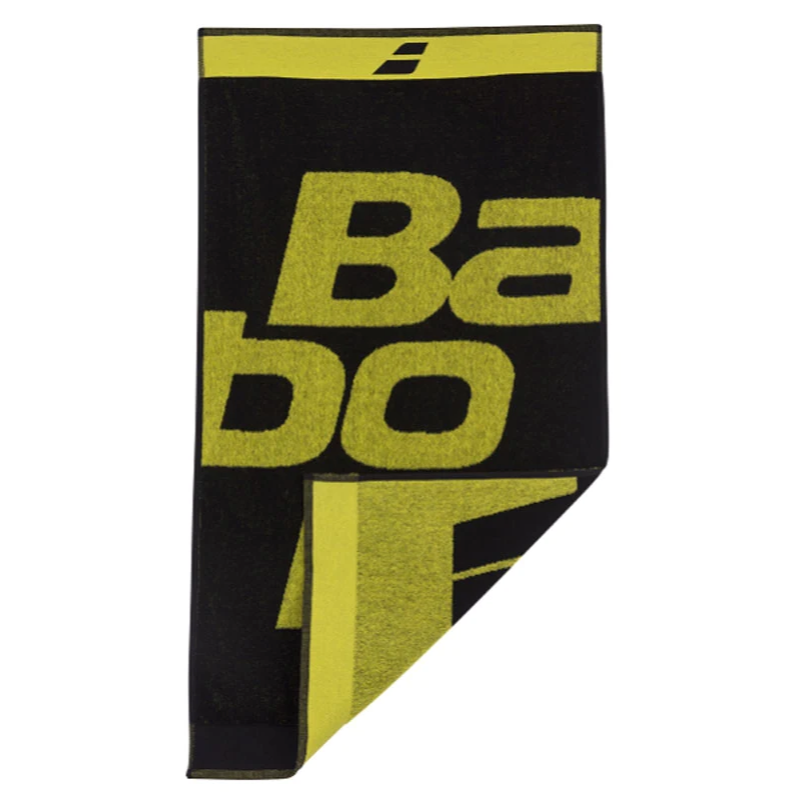 Serviette Babolat Noir Jaune