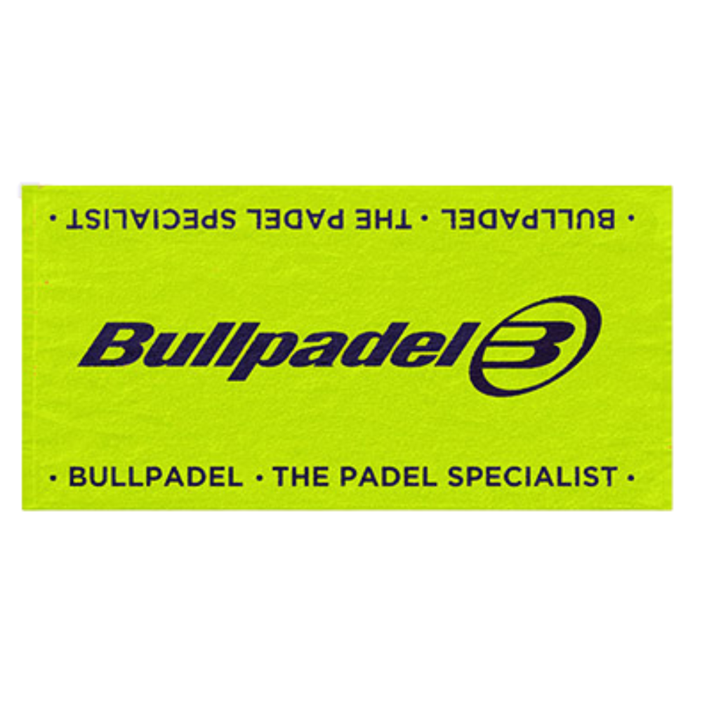 Serviette Bullpadel BPTOWEL 26 100X50 Vert Fluo