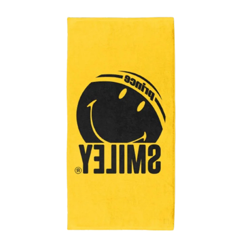 Serviette Prince X Smiley Noir/Jaune