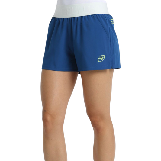 Short Bullpadel Berbi Bleu Femme