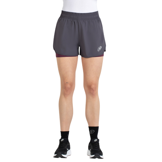 Short Bullpadel Orfeu Gris Femme