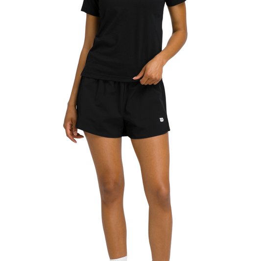 Short Wilson Team Noir Femme
