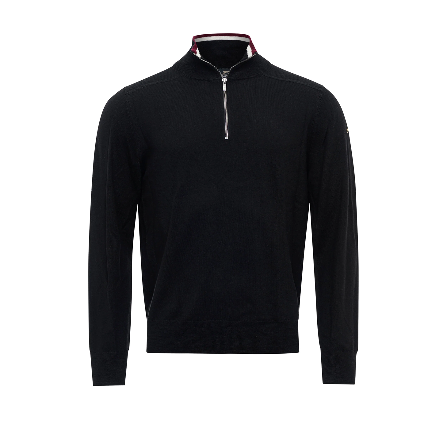 Pull Slazenger Franck Half Zip Noir Panthère