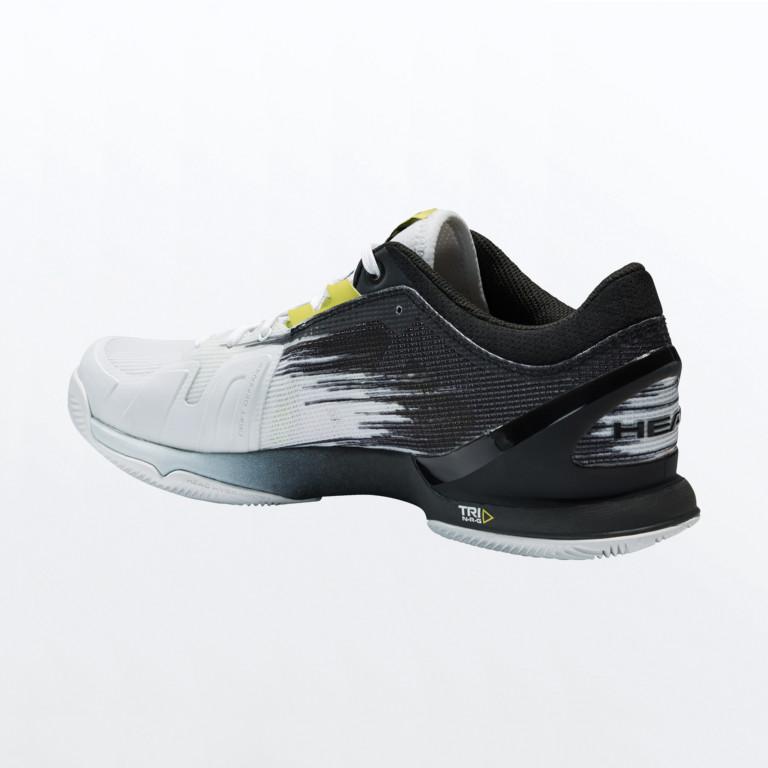 Chaussures de Padel Homme Head Sprint Sanyo 3.0 blanc/jaune