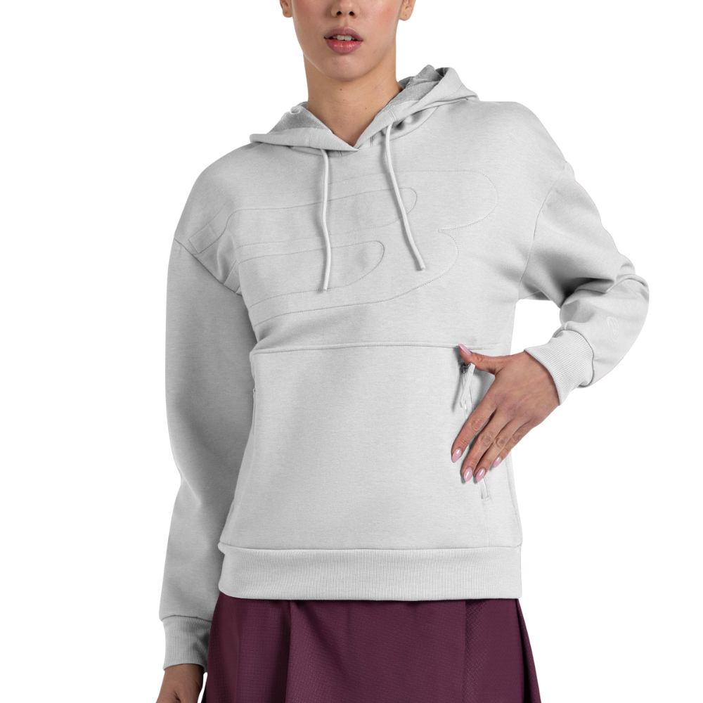 Sweat Bullpadel Eolia Blanc Femme