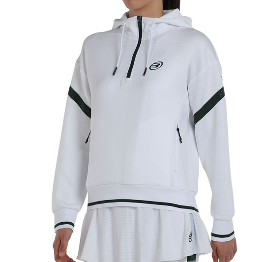 Sweat Bullpadel Lesa Blanc Femme