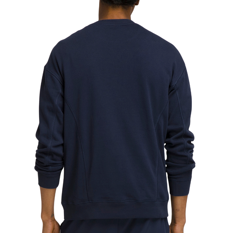 Pull Wilson Team Crewneck Script Bleu Marine