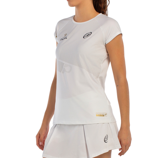T-shirt Bullpadel Afore Blanc Femme