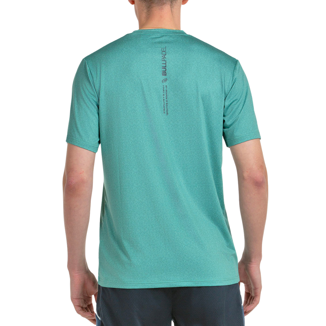 T-shirt Bullpadel Bebas Vert