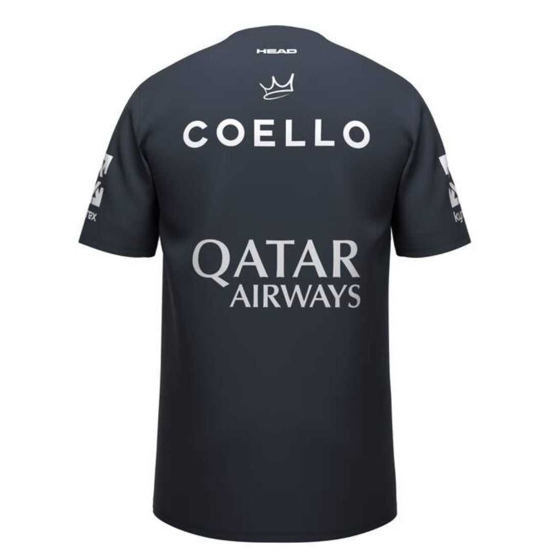 T-shirt Head Replica Coello Bleu Marine 2025