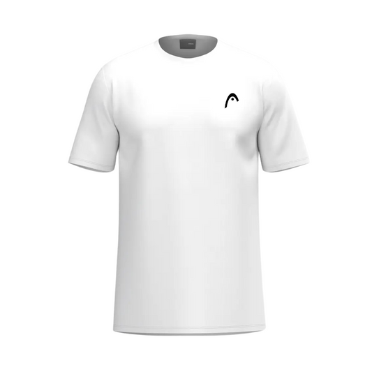 T-shirt Head Simple Blanc