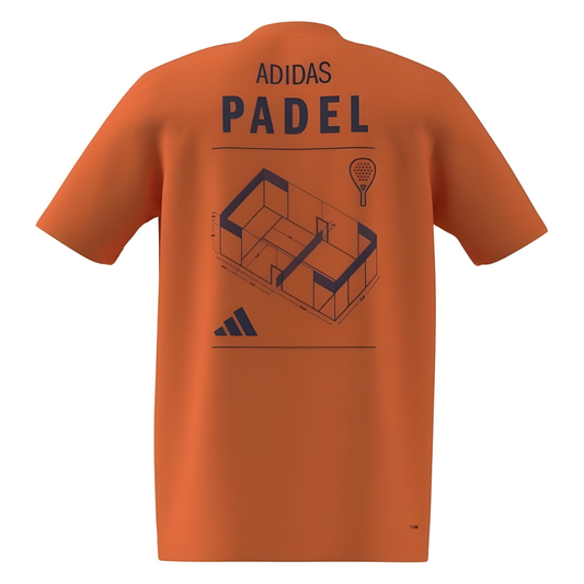 T-shirt Adidas Padel Cat Orange