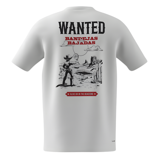 T-shirt Adidas Padel Wanted Blanc