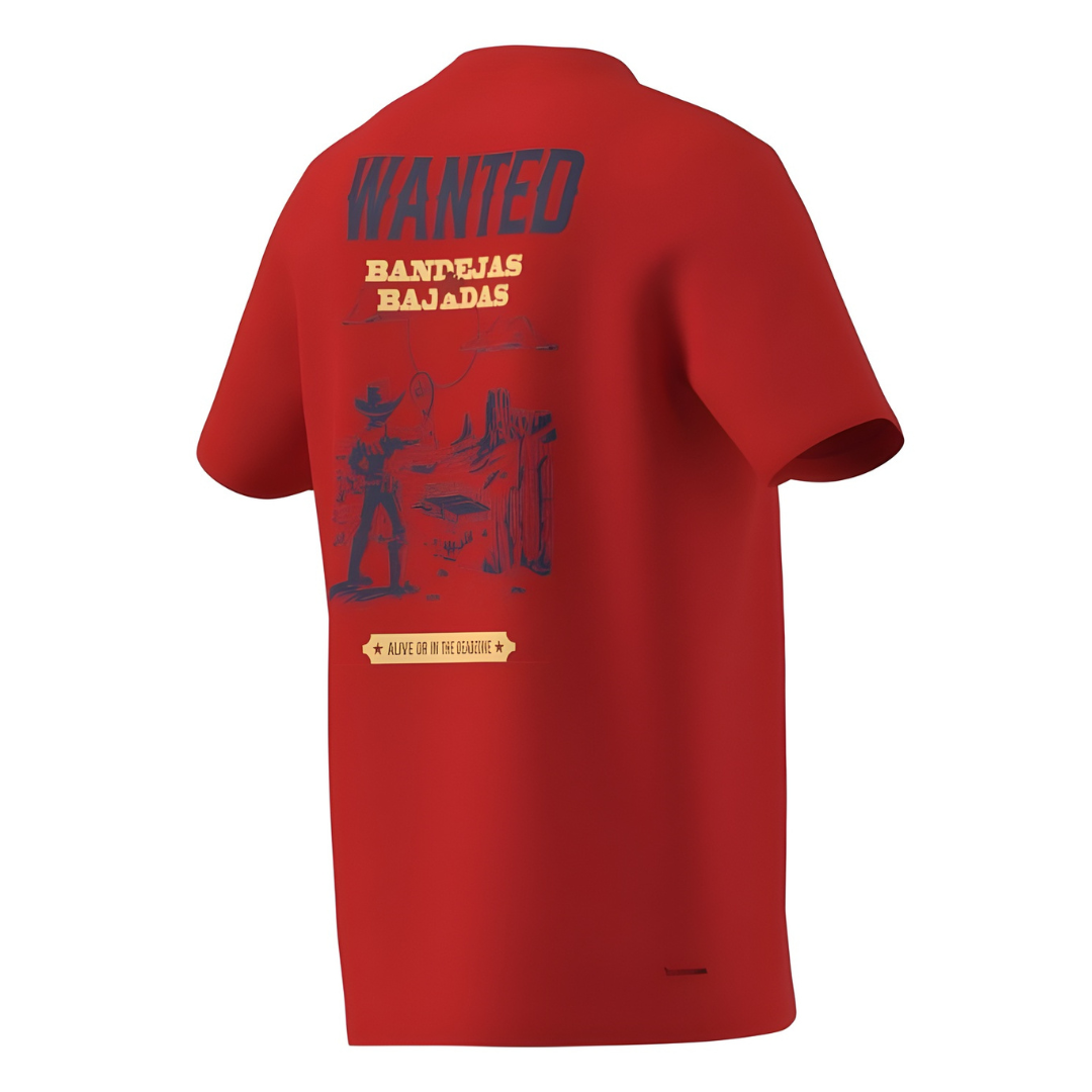 T-shirt Adidas Wanted Rouge