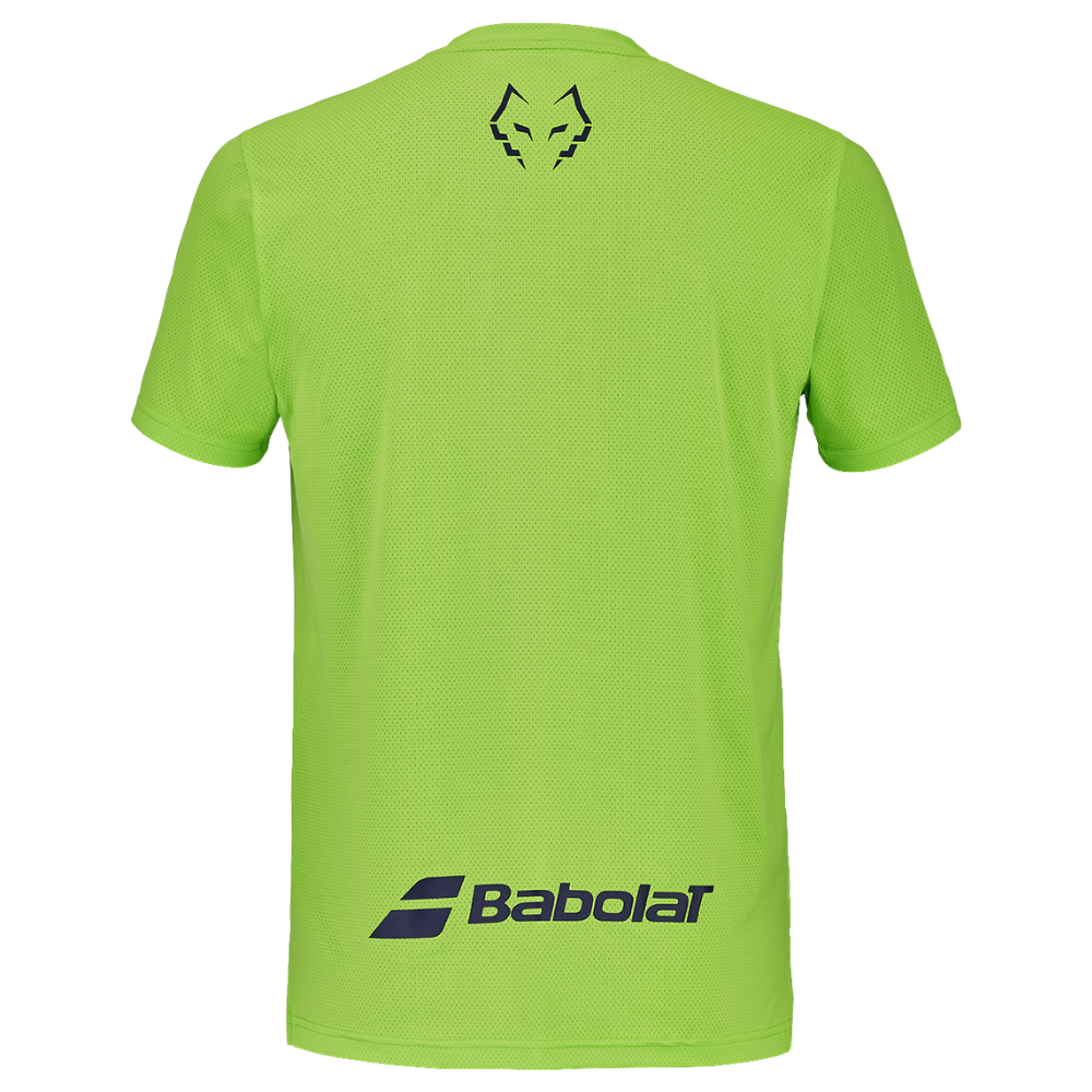 T-shirt Babolat Crew Neck Tee Lebron Vert