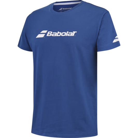 T-shirt Babolat Exercise Tee Bleu Junior Boy