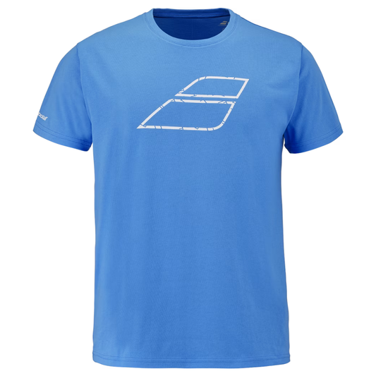 T-shirt Babolat Exercise Cotton Tee Bleu Junior Boy 2026