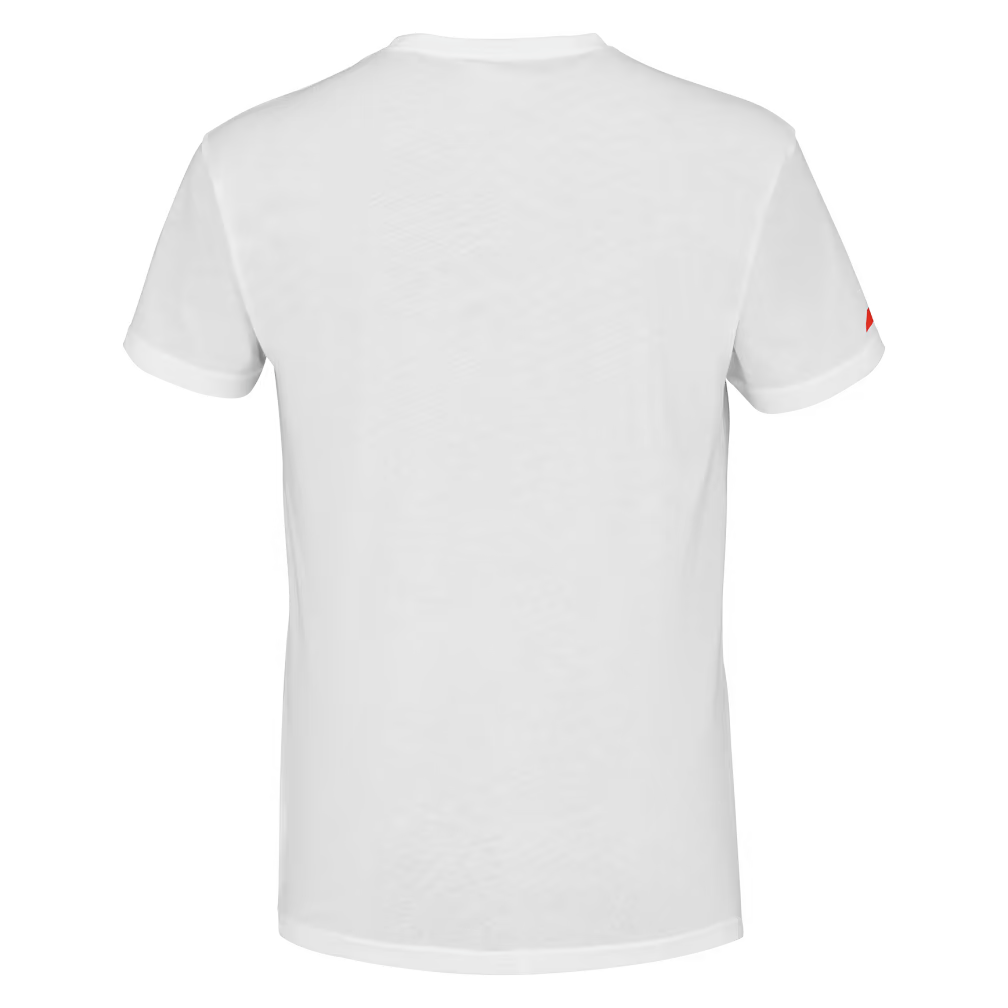T-shirt Babolat Padel Coton Tee Blanc 2023