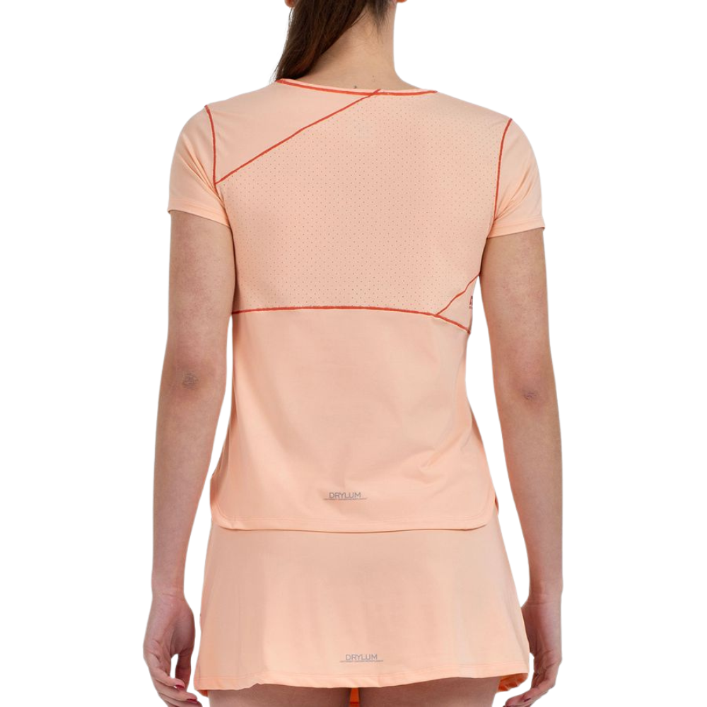 T-shirt Bullpadel Albala Orange Clair Femme