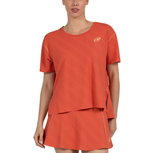 T-shirt Bullpadel Almoin Orange Femme