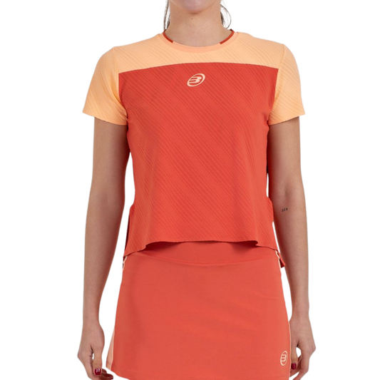 T-shirt Bullpadel Azabal Orange Femme