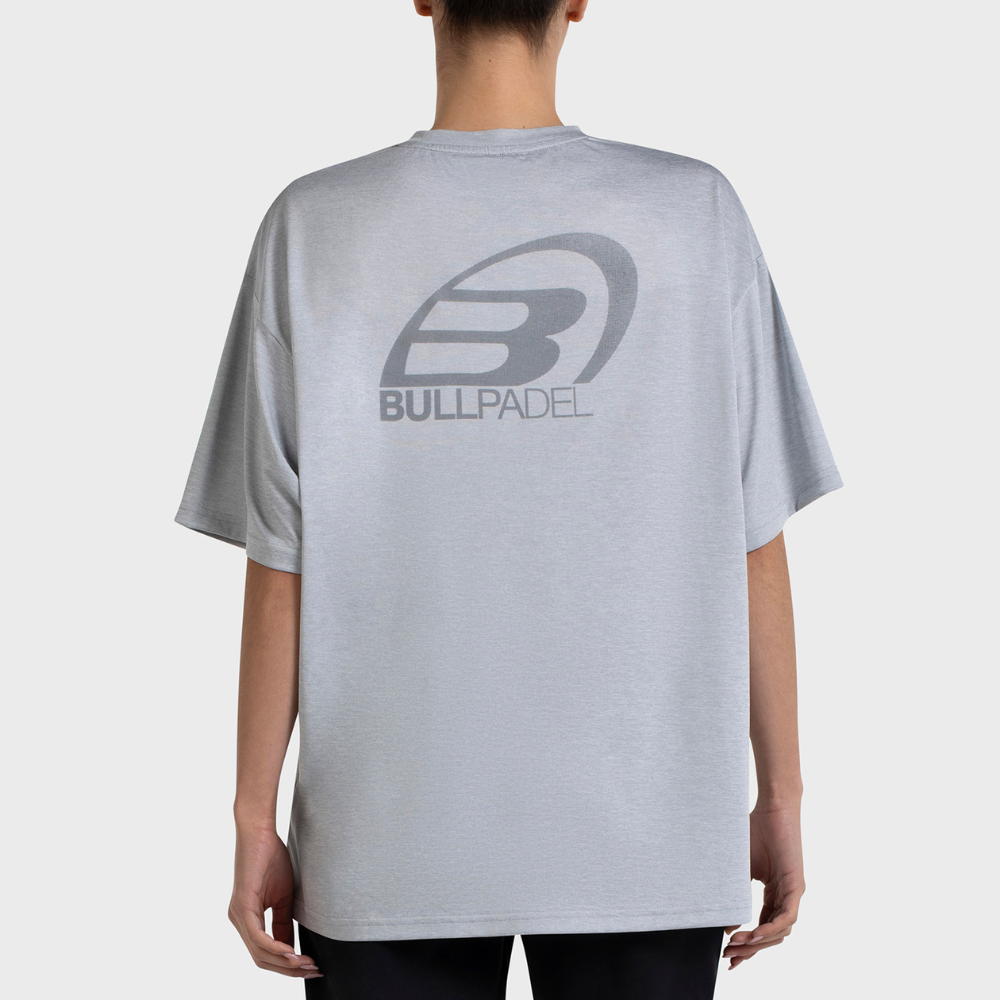 T-shirt Bullpadel Banes Gris Unisexe