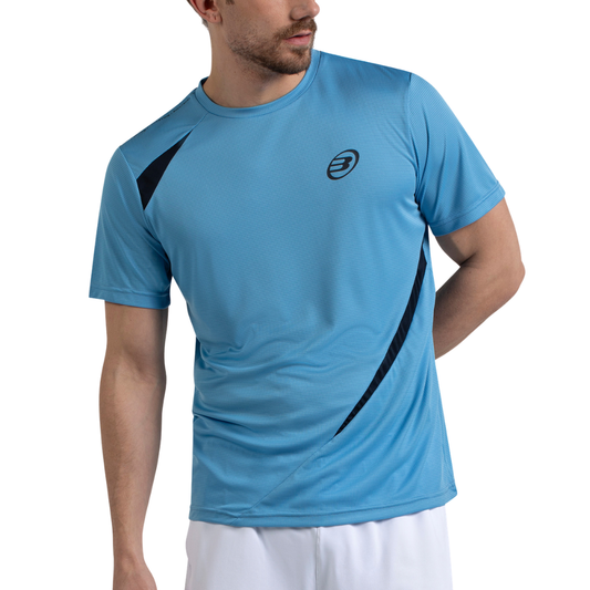 T-shirt Bullpadel Cete Bleu Clair