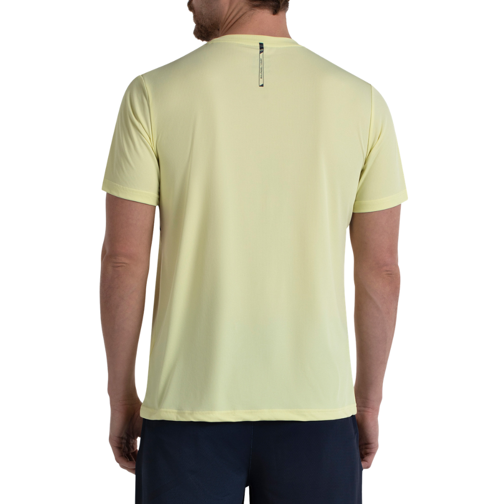 T-shirt Bullpadel Crase Jaune