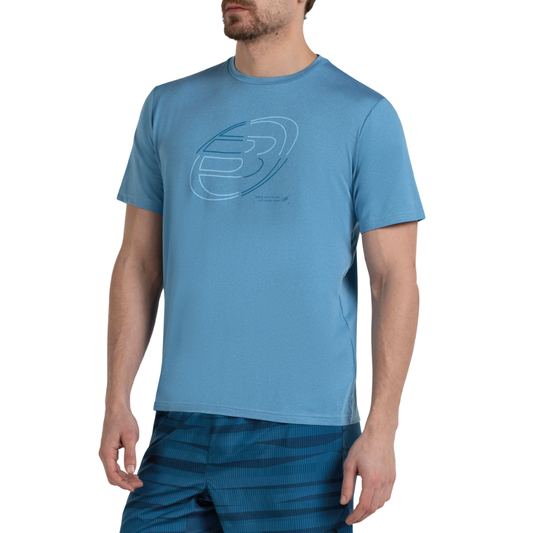 T-shirt Bullpadel Cuno Bleu Clair