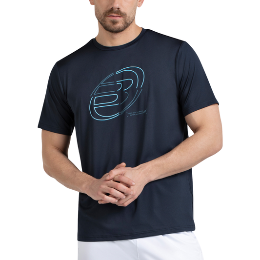T-shirt Bullpadel Cuno Bleu Marine