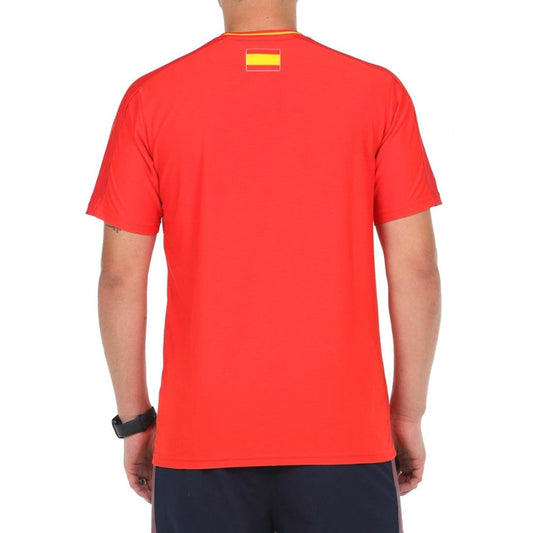 T-shirt Bullpadel Replica FEP Exudo Rouge