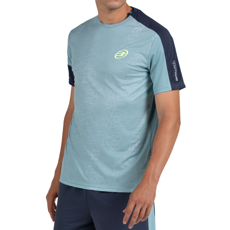 T-shirt Bullpadel Leido Bleu