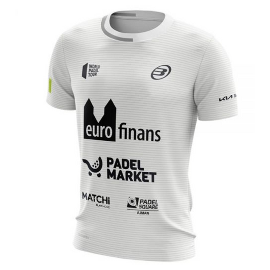 T-shirt Bullpadel Replica Paquito Navarro Linde blanc