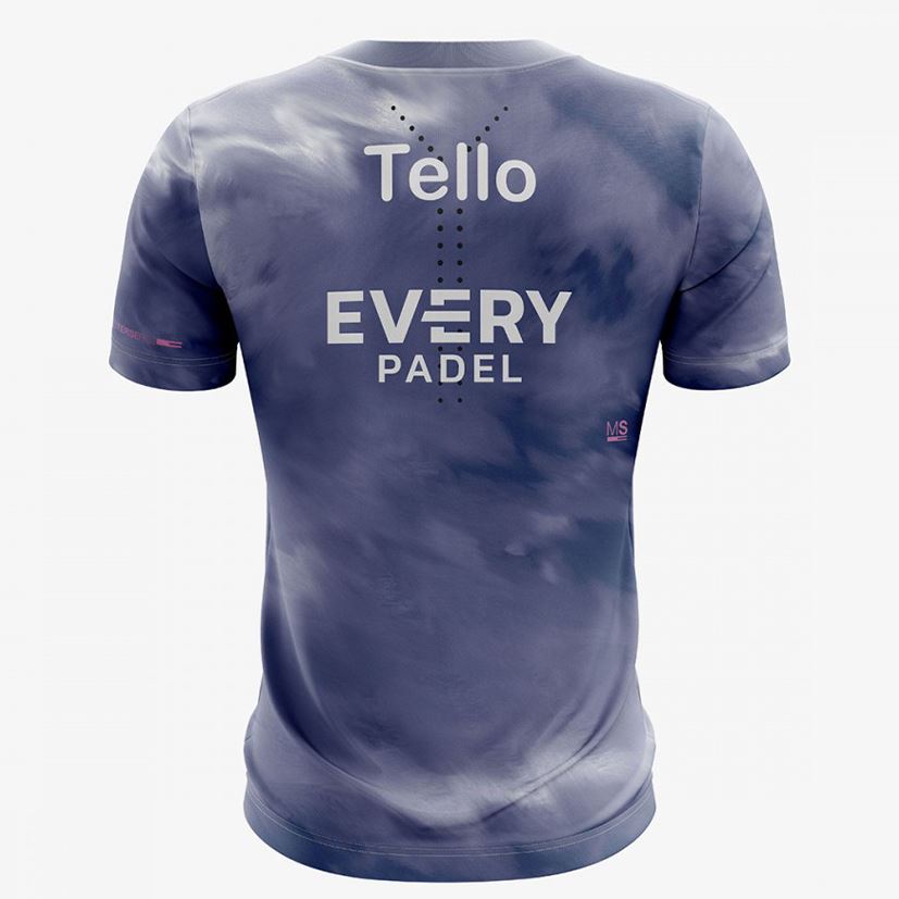 T-shirt Bullpadel Replica JUAN TELLO Mado Bleu Océan