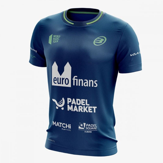 T-shirt Bullpadel Replica Paquito Navarro Manex Bleu