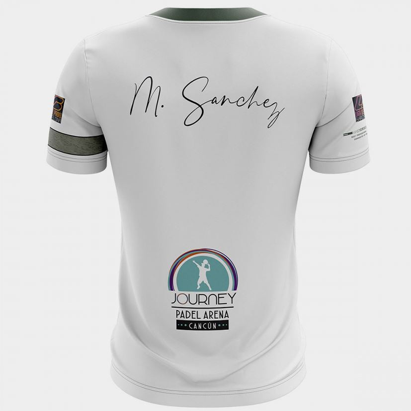 T-shirt Bullpadel Replica Maxi SANCHEZ blanc